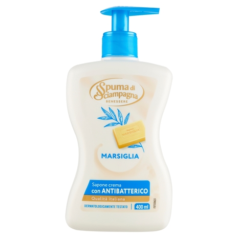 Spuma di Sciampagna Benessere Marsiglia Sapone Crema 400 ml